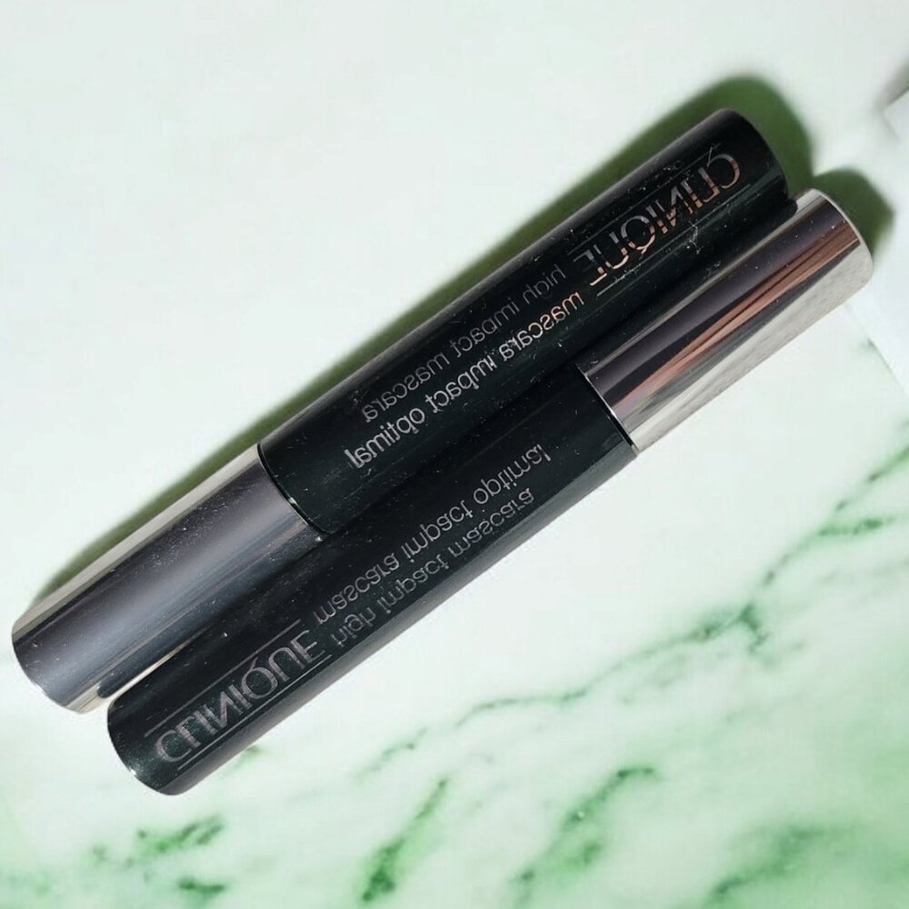 2x Full Size Clinique High Impact Mascara Black 7mL ea.